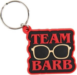 Porte-clés Team Barb en caoutchouc Stranger Things