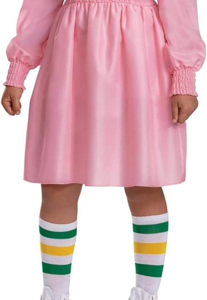 Kit de déguisement Eleven Stranger Things avec robe et chaussettes – Image 8