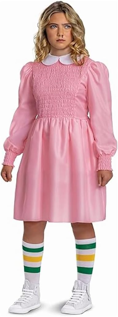 Costume Eleven Stranger Things robe et chaussettes – Image 2