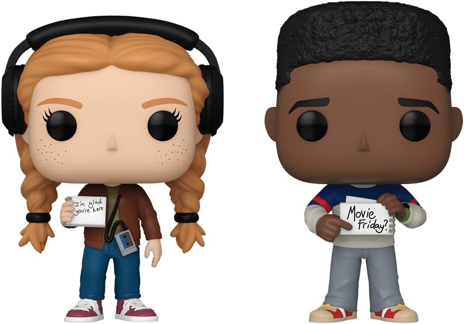 Funko Pop Stranger Things duo Max Mayfield & Lucas Aka Max en vinyle – Image 2