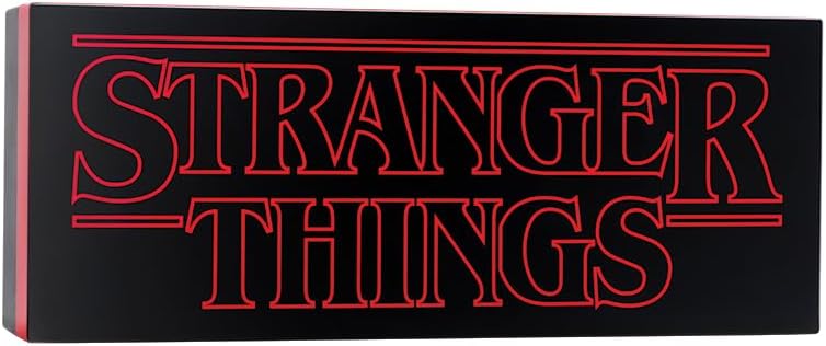 Lampe logo Stranger Things Netflix à 2 modes, murale ou à poser – Image 2