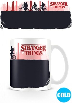 Mug thermo-réactif Stranger Things Upsode Down 315 ml