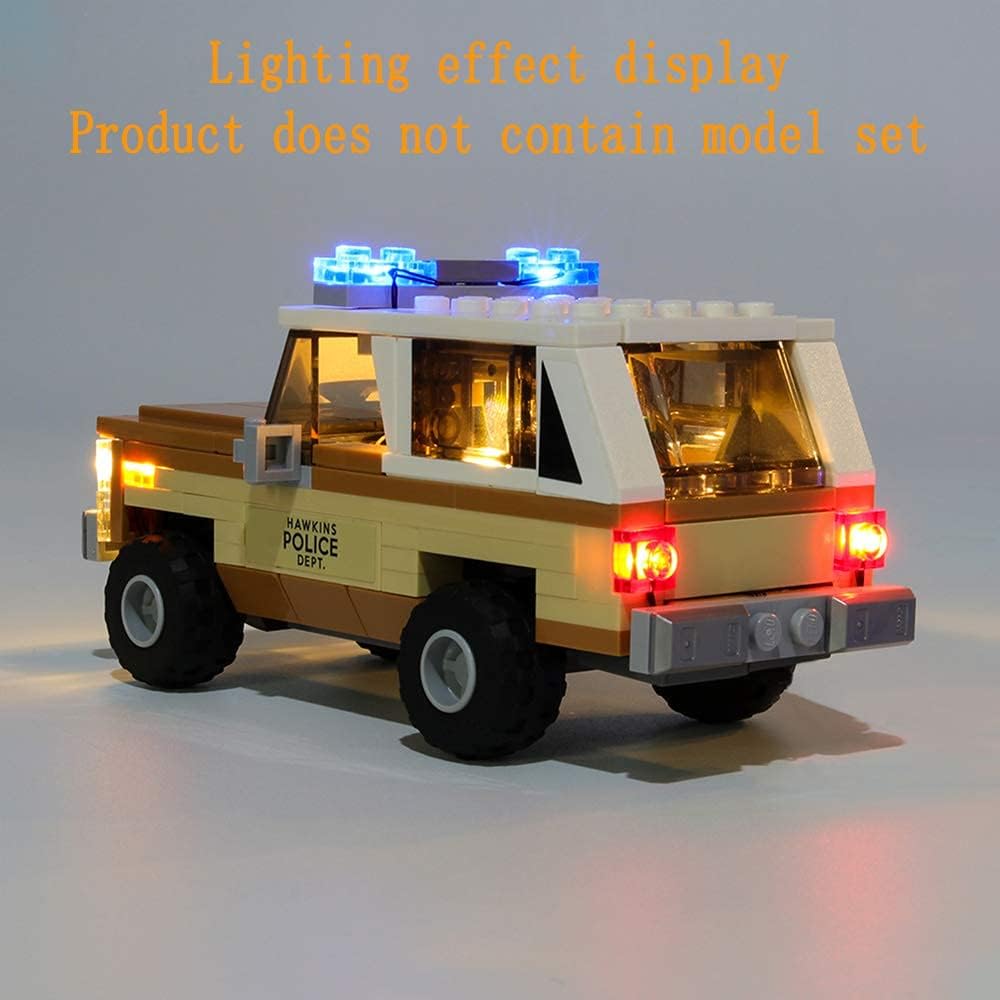 Kit d'éclairage LED The Upside Down Stranger Things pour Lego 75810 – Image 6