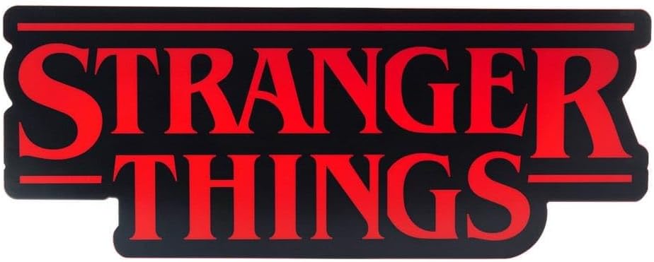Lampe logo Stranger Things 30 cm USB ou piles