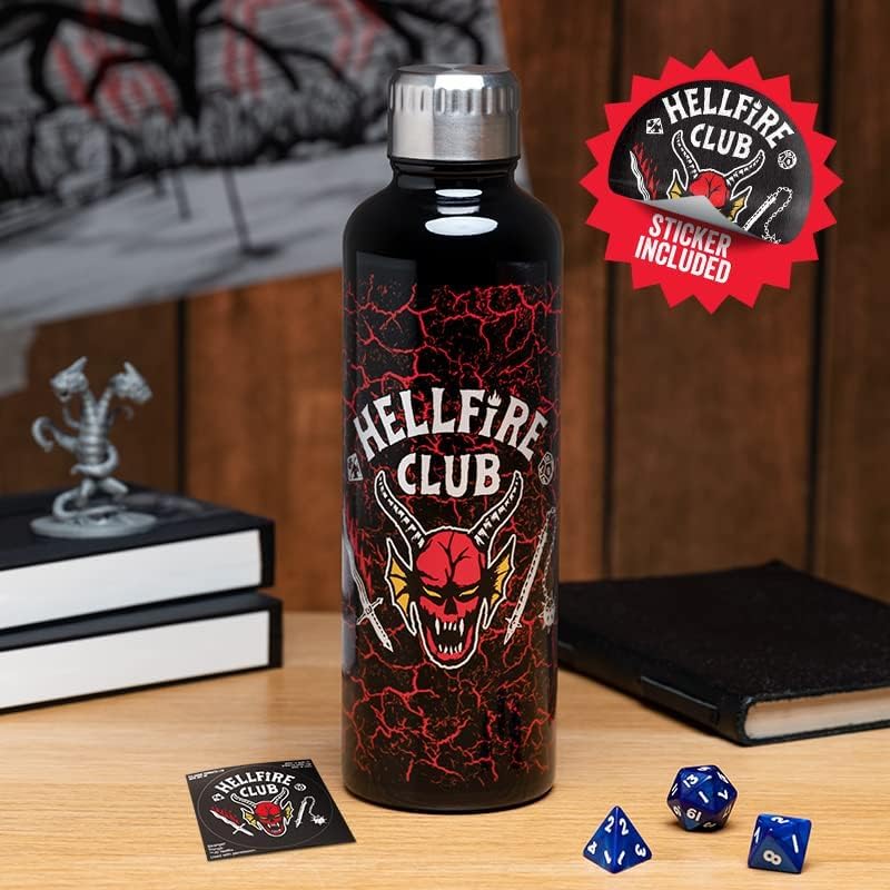 Gourde Stranger Things Hellfire Club en acier inoxydable 500 ml – Image 2