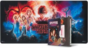 Pack Stranger Things tapis de souris XXL 80 x 35 cm et carnet A5 pointillé