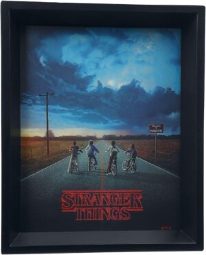 Cadre lenticulaire 3D Stranger Things Ciel 25,5 x 20,5