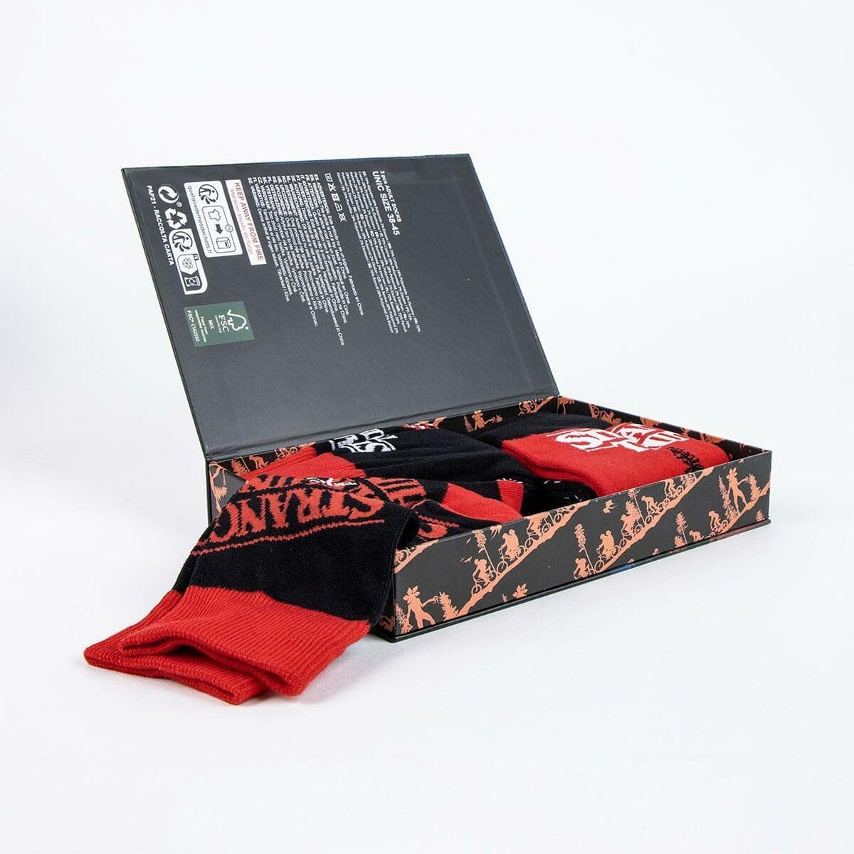 Lot de 3 chaussettes multicolores Stranger Things 38-45 mixte – Image 6