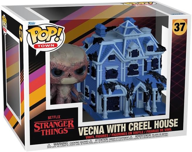 Vecna et maison Creel Funko Pop Town Stranger Things S4 – Image 2