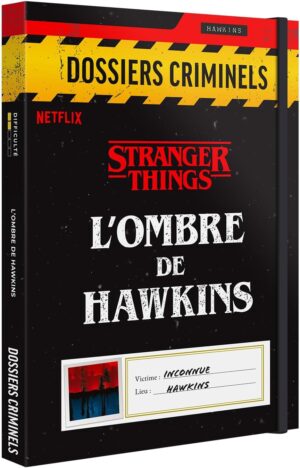 Jeu d’enquête collaboratif Stranger Things : l’ombre de Hawkins, 1 à 6 joueurs