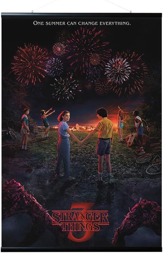 Poster Stranger Things One Summer avec kit de fixation 61 x 91,5 cm