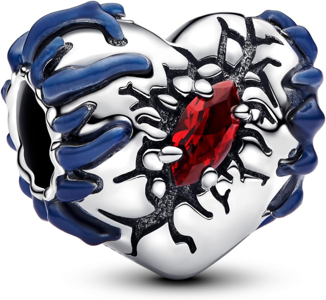 Breloque cœur phosphorescente PANDORA Stranger Things 793565 en argent sterling