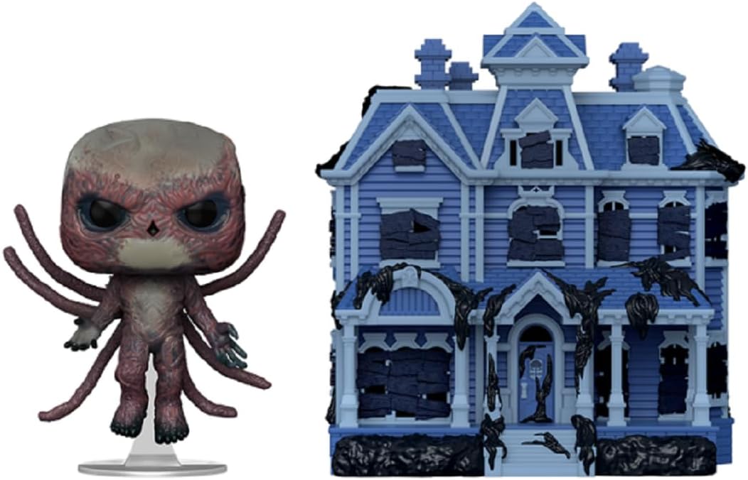Vecna et maison Creel Funko Pop Town Stranger Things S4