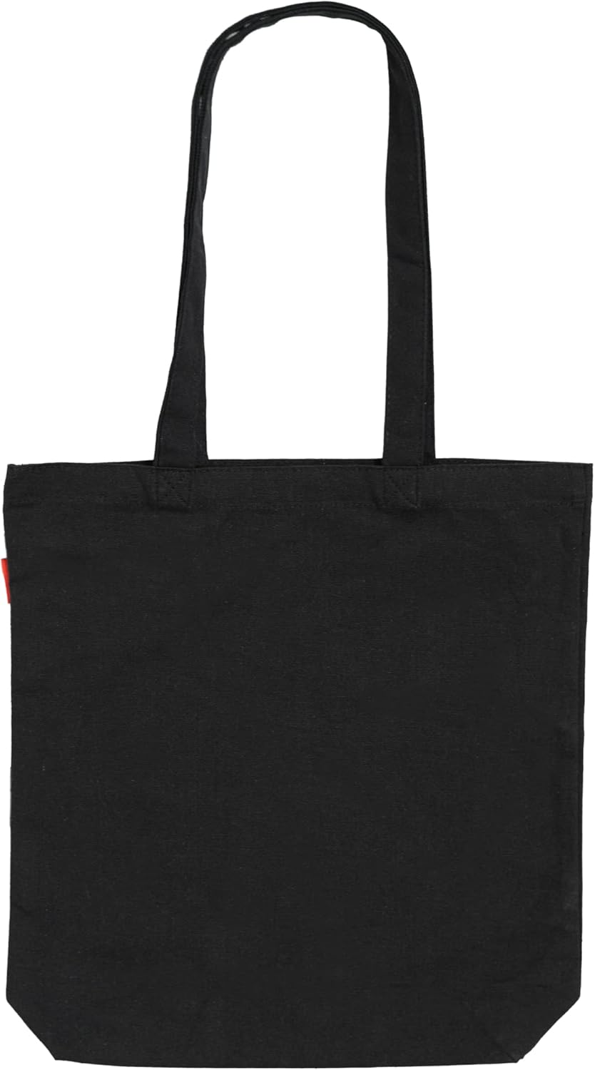 Tote bag noir Stranger Things Hellfire Club en coton écologique – Image 2