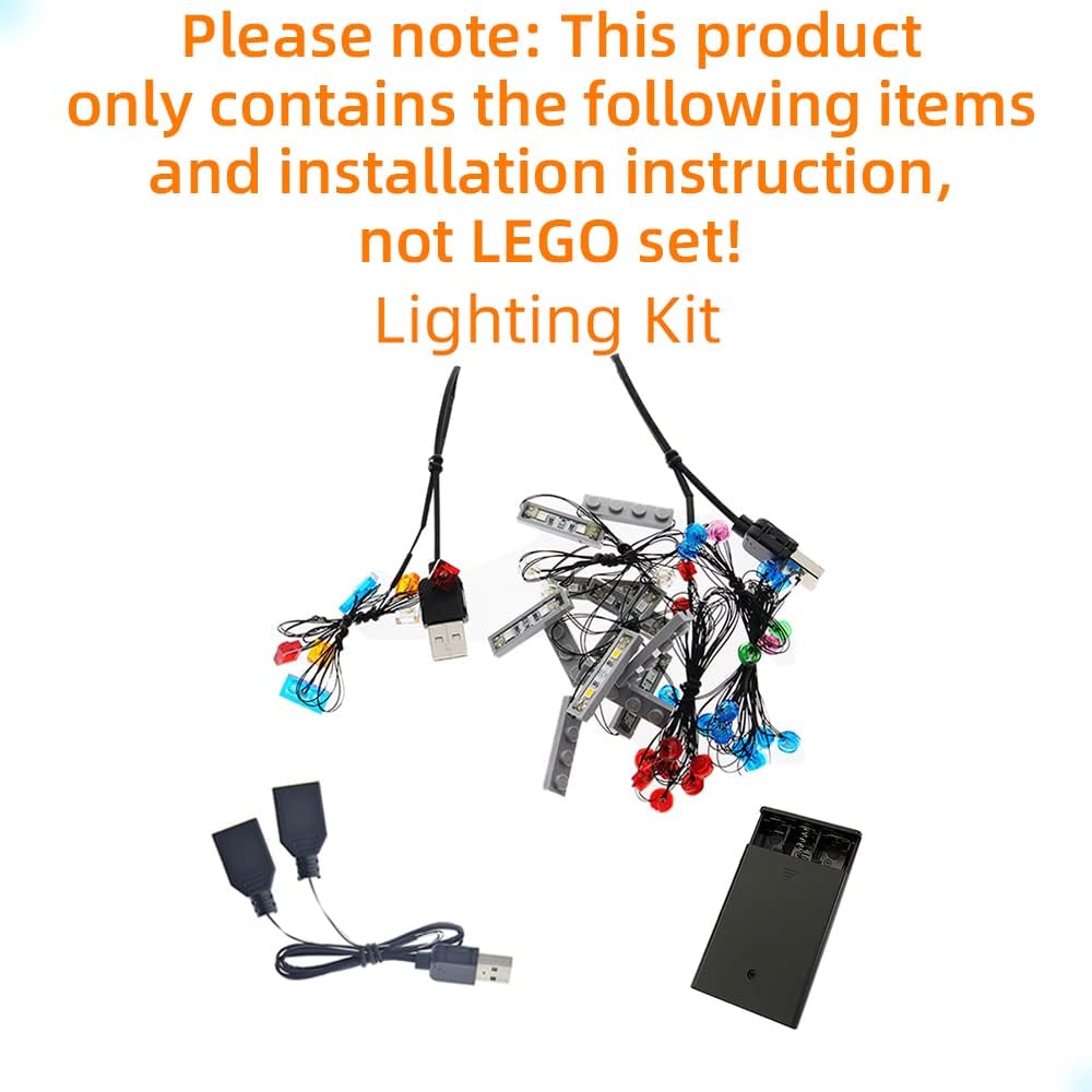 Kit d'éclairage LED The Upside Down Stranger Things pour Lego 75810 – Image 3