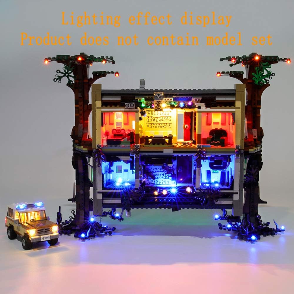 Kit d'éclairage LED The Upside Down Stranger Things pour Lego 75810 – Image 5