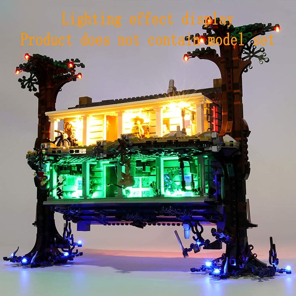 Kit d'éclairage LED The Upside Down Stranger Things pour Lego 75810 – Image 8