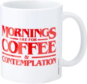 Tasse Stranger Things « Coffee and Contemplation »