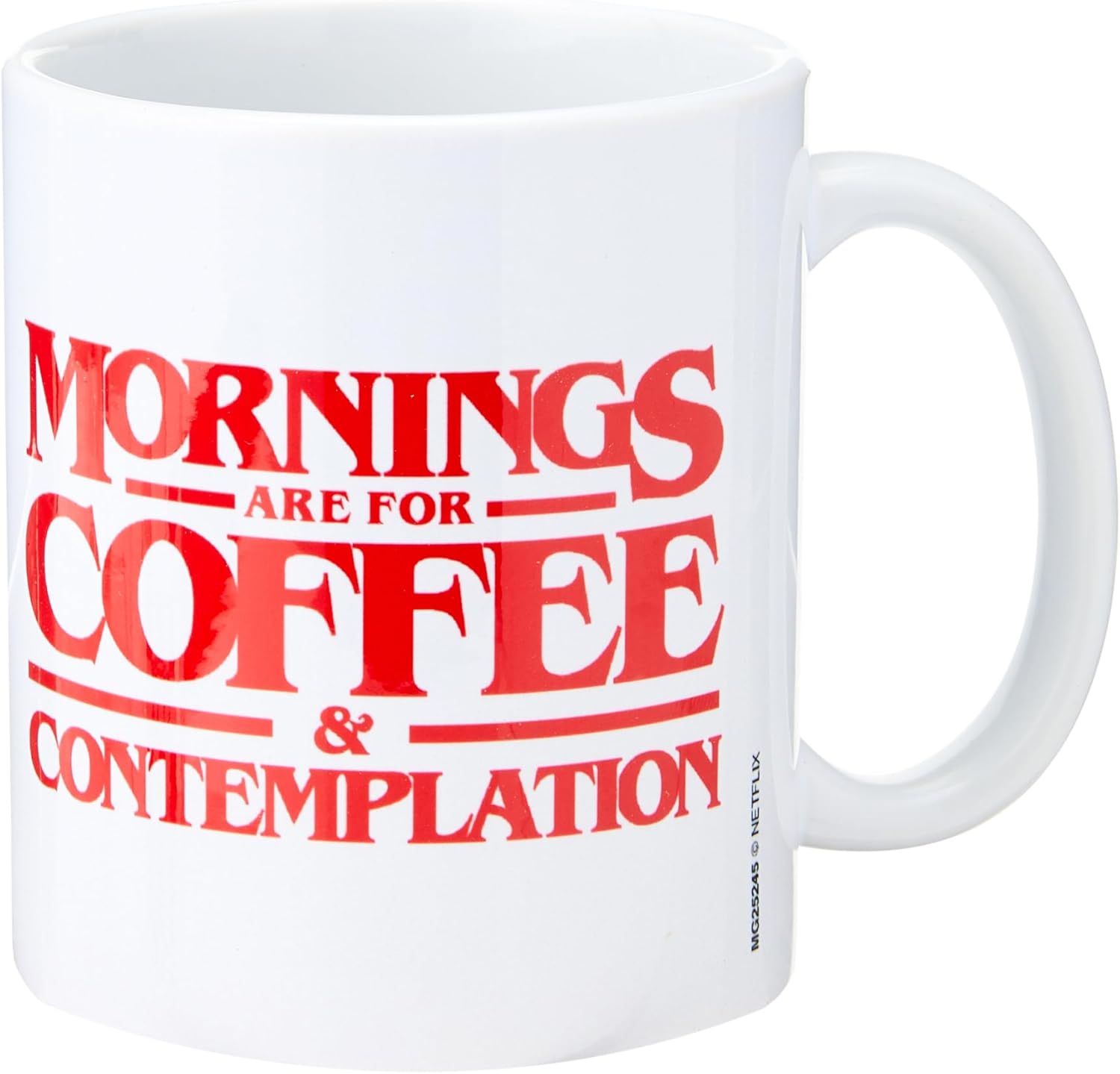 Tasse Stranger Things « Coffee and Contemplation »