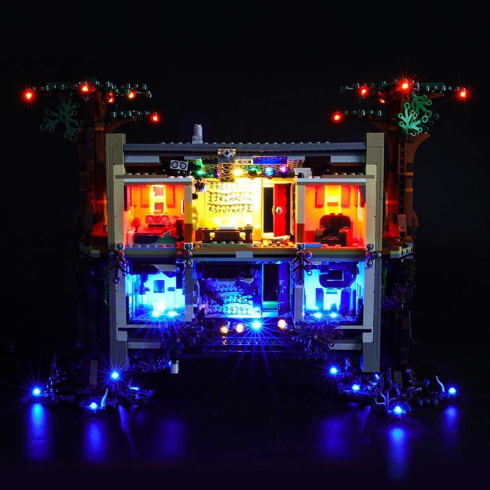 Kit d'éclairage LED The Upside Down Stranger Things pour Lego 75810 – Image 4