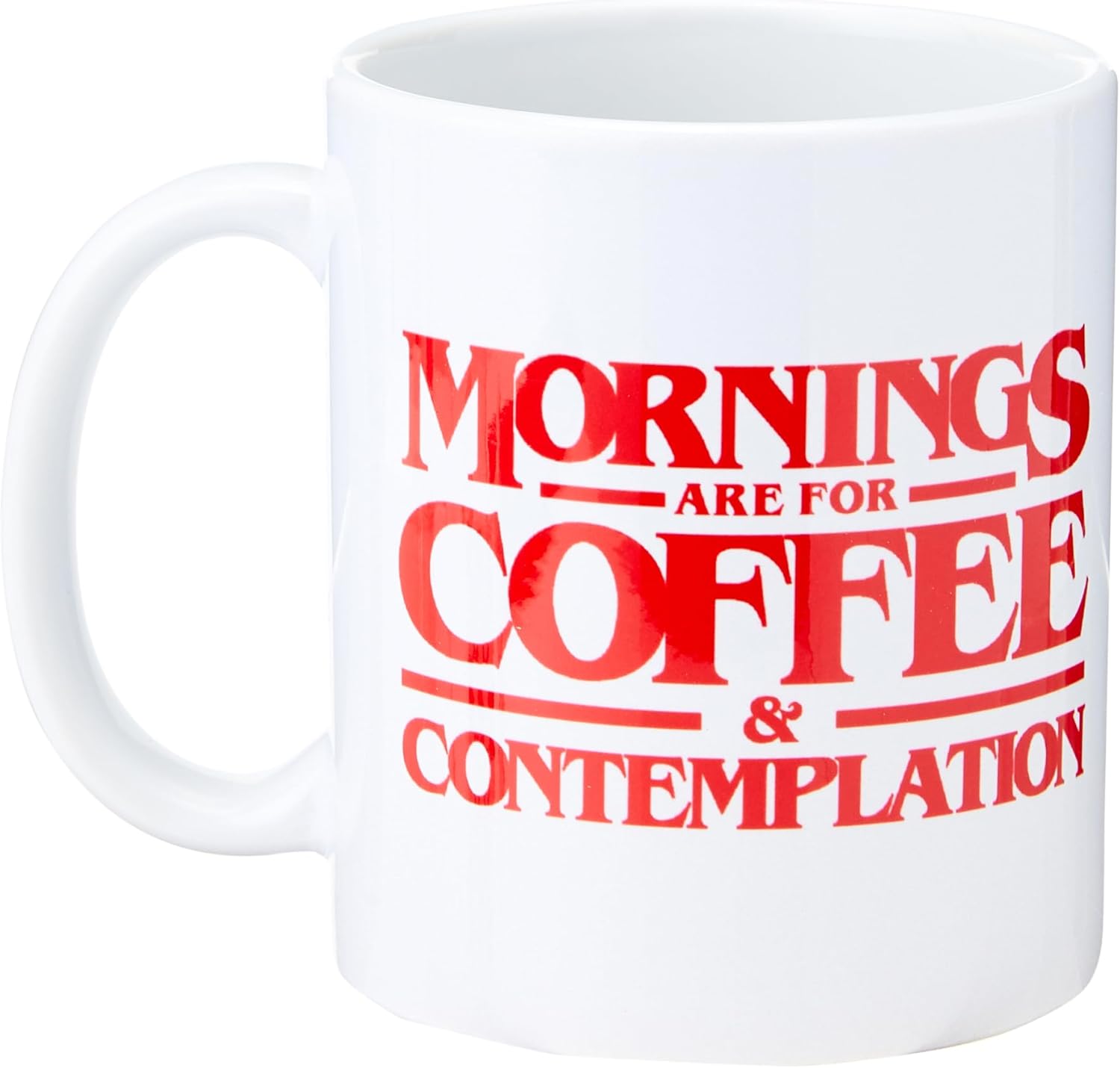 Tasse Stranger Things « Coffee and Contemplation » – Image 3