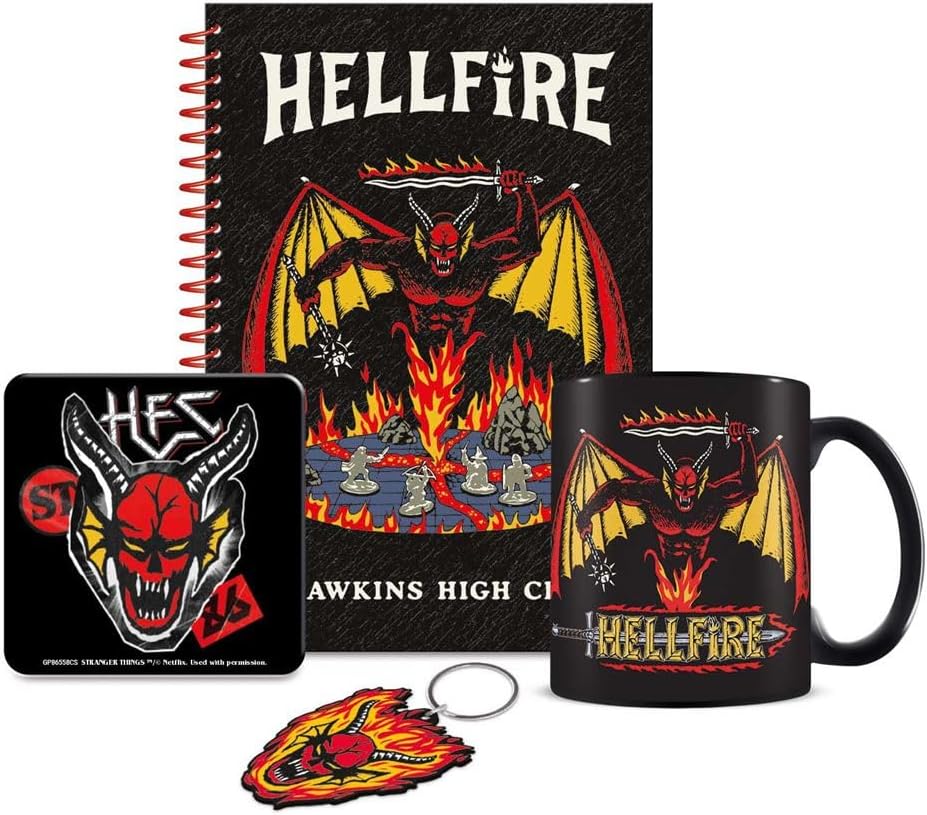 Coffret Hellfire Club de Stranger Things par Pyramid