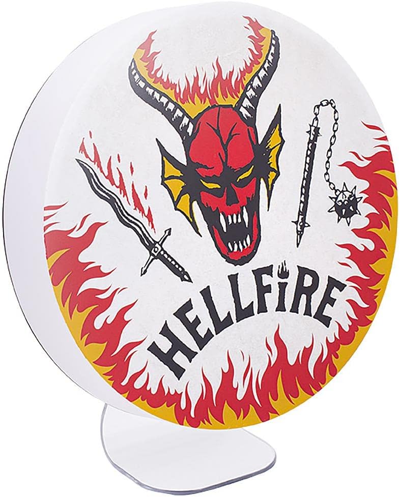 Veilleuse logo Hellfire Club d'Eddie Munson Stranger Things