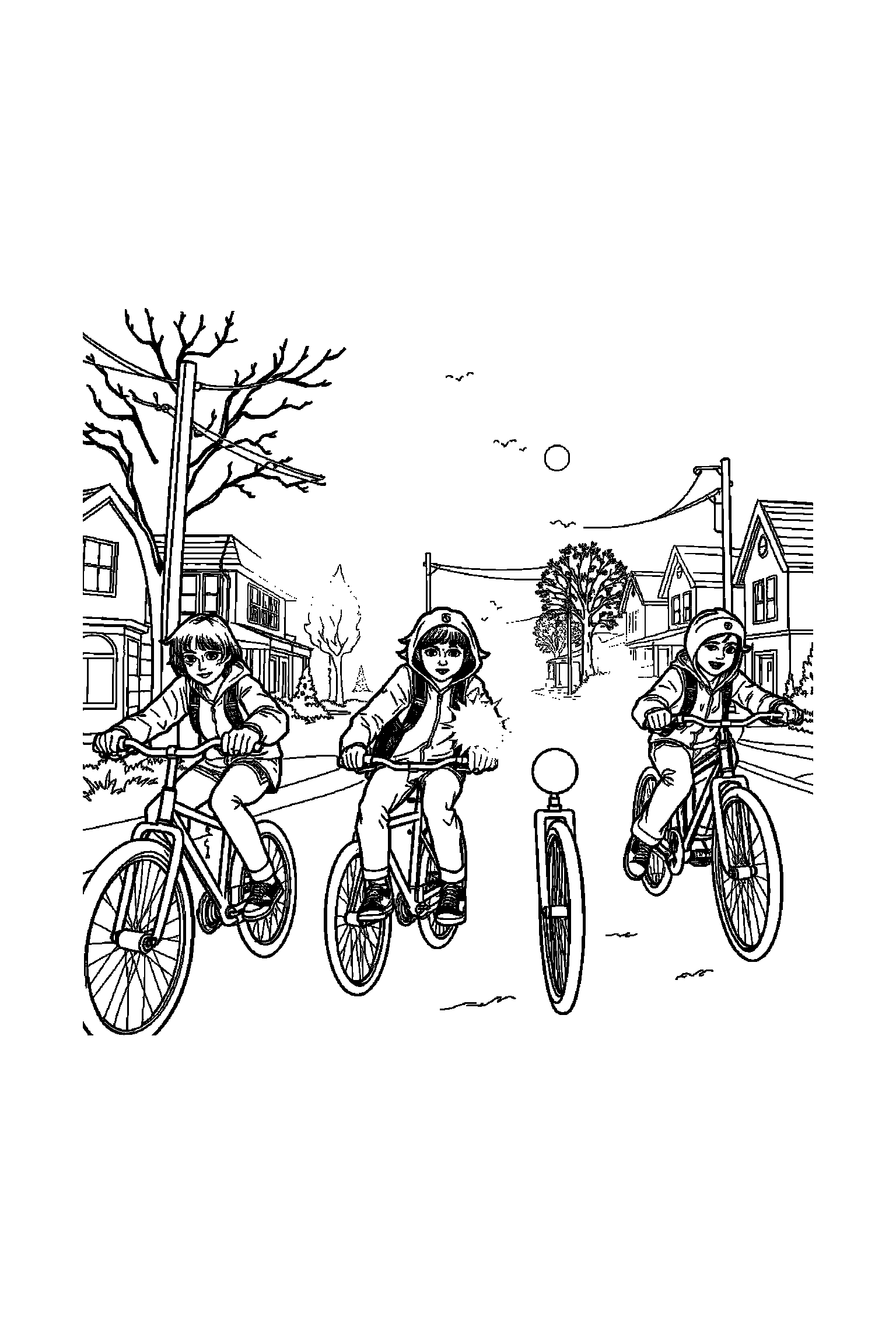 Coloriage Stranger Things gratuit à imprimer - poster A4 détaillé de Max avec mandala éclairs Coloriage Stranger Things gratuit à imprimer : poster A4 détaillé de Max avec mandala éclairs