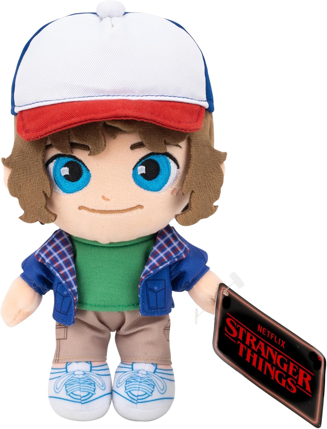 Peluche Stranger Things Dustin Henderson, broderies spéciales 20 cm – Image 5