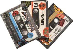 Stranger Things, trio de carnets A6 façon cassette audio