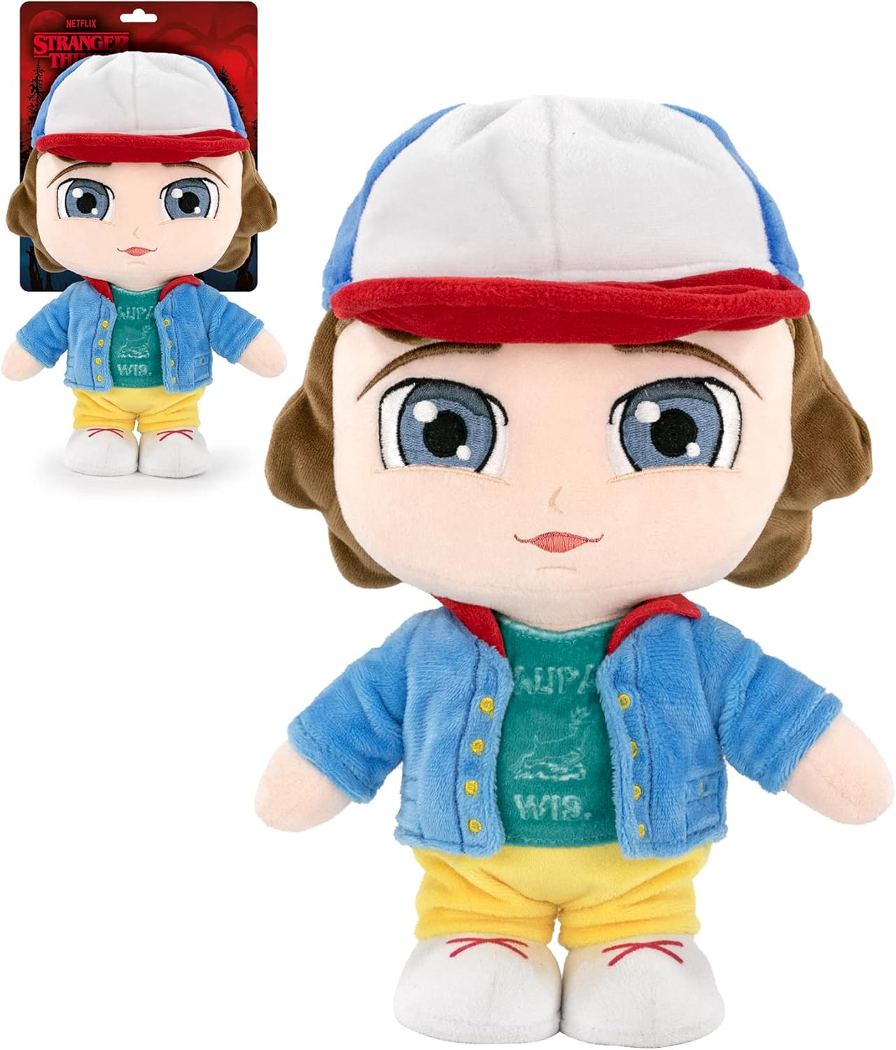 Peluche Dustin Stranger Things 26 cm au matériau doux – Image 4