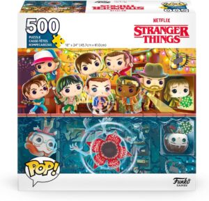 Puzzle Funko Pop! Stranger Things Upside Down 500 pièces en anglais