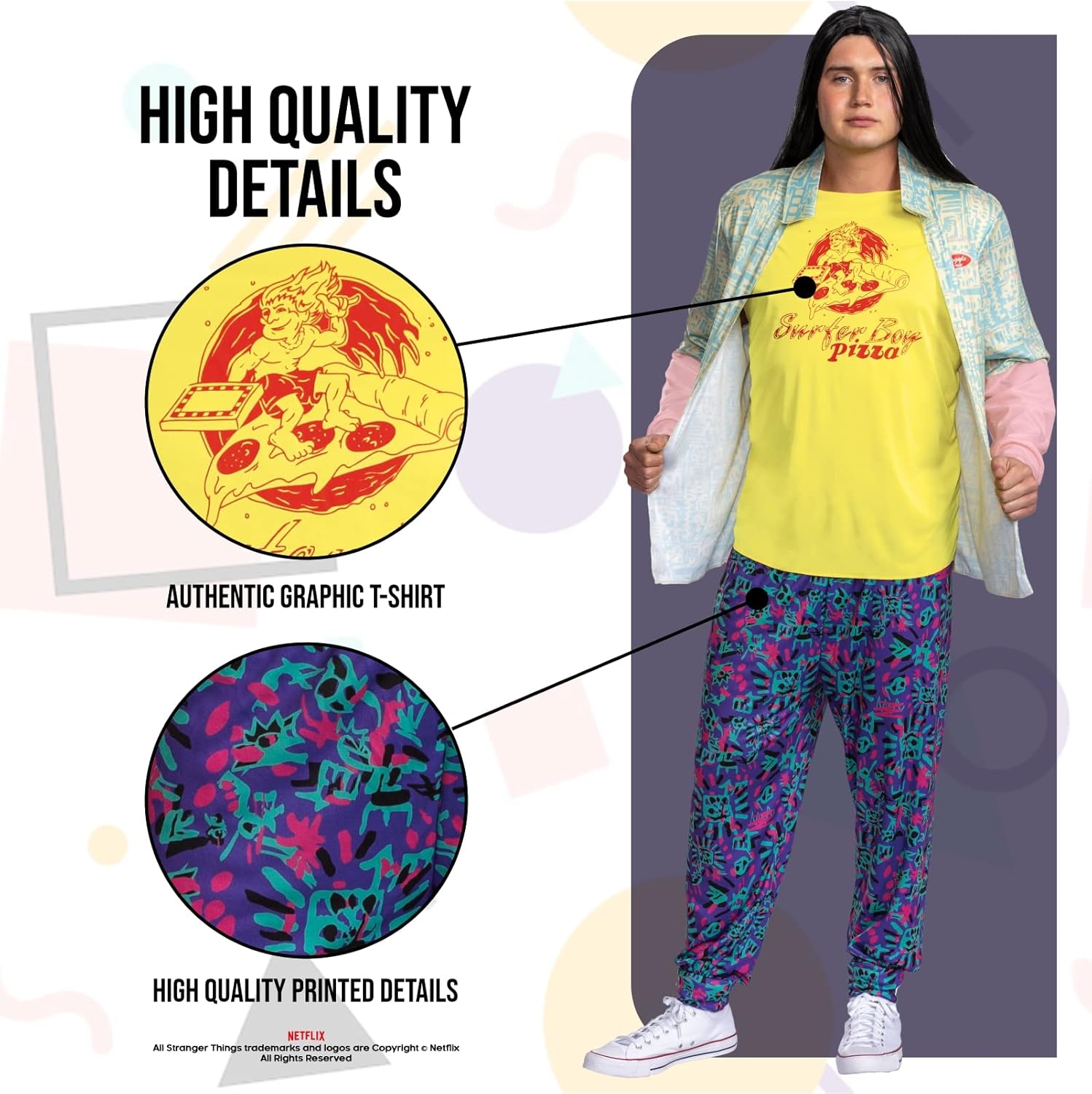 Costume deluxe Argyle Stranger Things saison 4 homme XL – Image 4