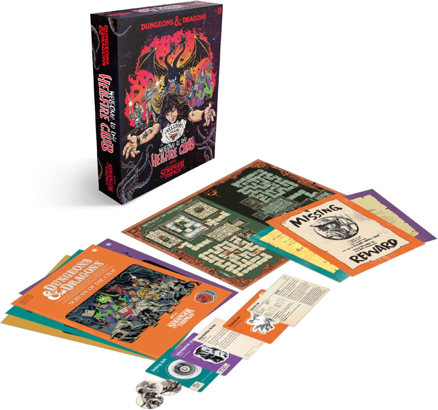 Stranger Things Dungeons & Dragons : Welcome to The Hellfire Club, jeu d'aventure coopératif – Image 5