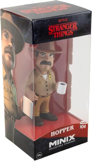 Figurine Hopper Stranger Things Minix 12 cm #104