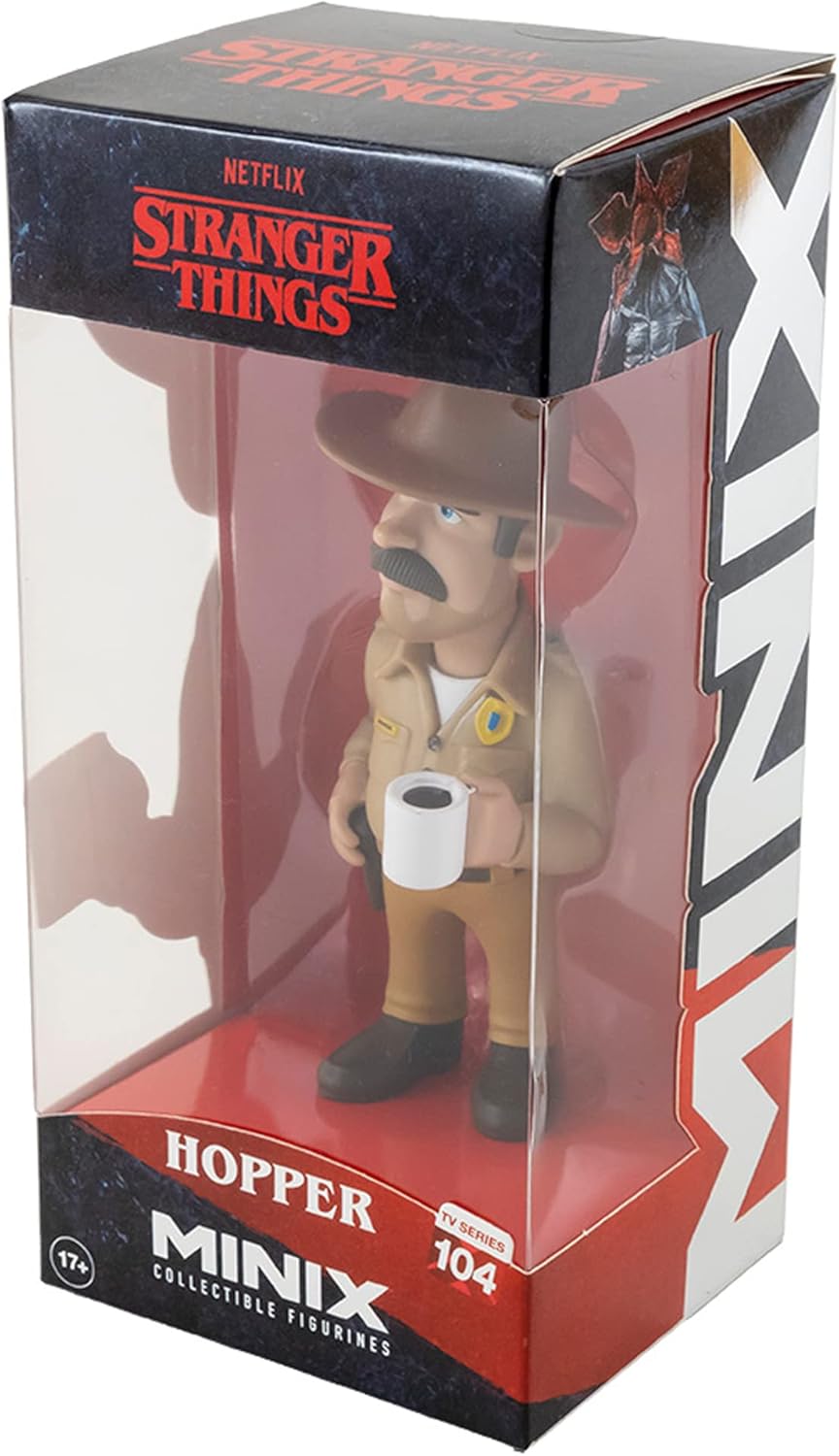 Figurine Hopper Stranger Things Minix 12 cm #104 – Image 6