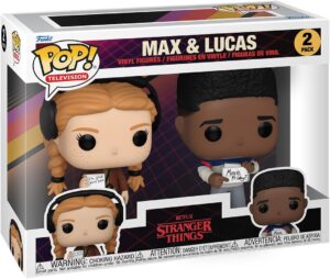 Funko Pop Stranger Things duo Max Mayfield & Lucas Aka Max en vinyle