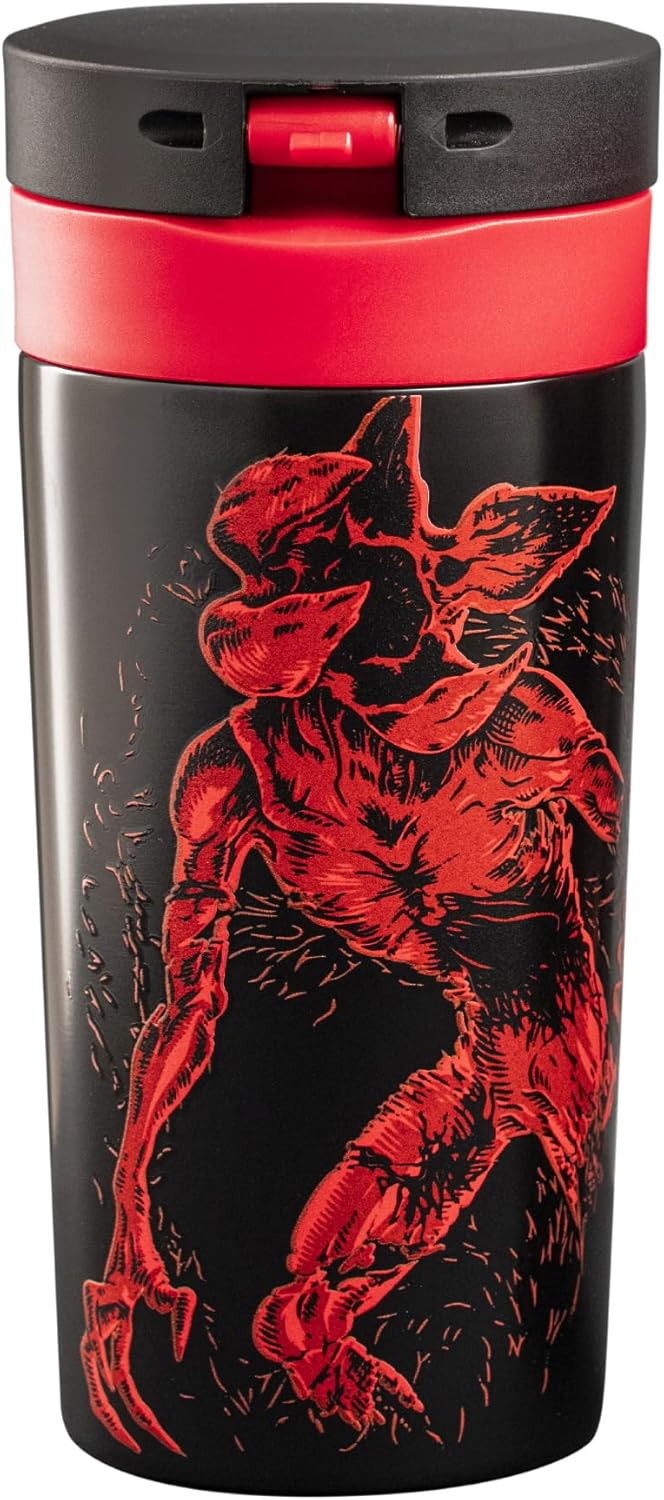 Mug de voyage Stranger Things Démogorgon isotherme 380 ml glow in the dark – Image 2