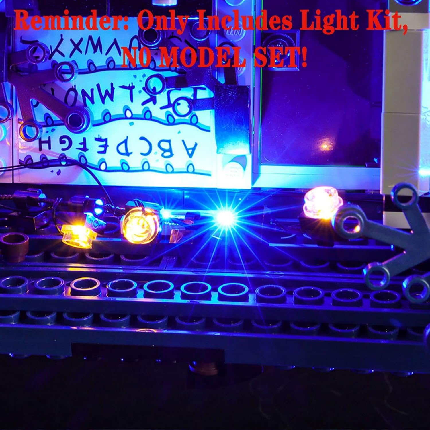 Kit d’éclairage LED pour Lego 75810 La Maison dans le Monde à l’Envers Stranger Things, modèle non inclus – Image 8