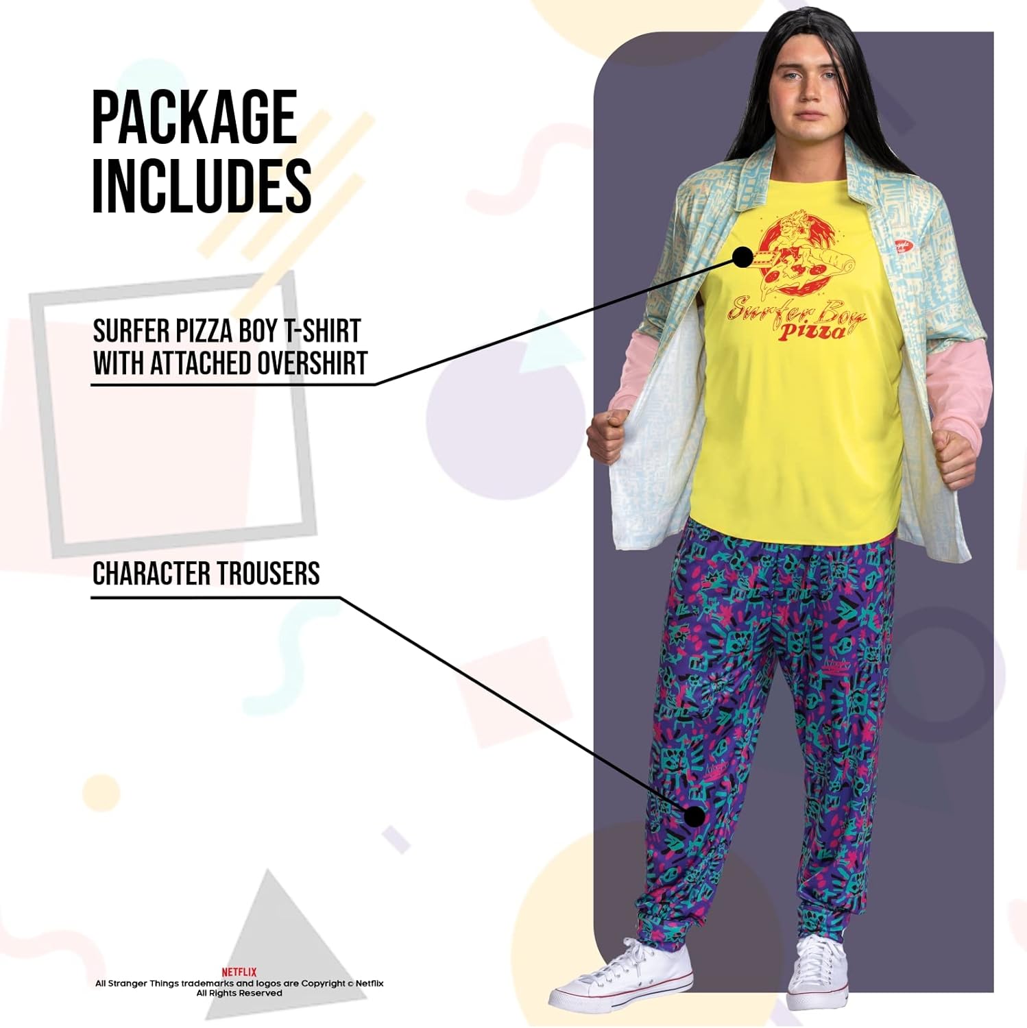 Costume deluxe Argyle Stranger Things saison 4 homme XL – Image 3