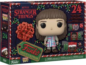 Calendrier de l'Avent Stranger Things 2024 avec 24 mini-figurines en vinyle