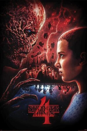 Poster Stranger Things 4 Vous Perdrez format 61 x 91 cm