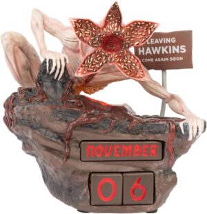 Stranger Things Demogorgon, figurine calendrier perpétuel décorative