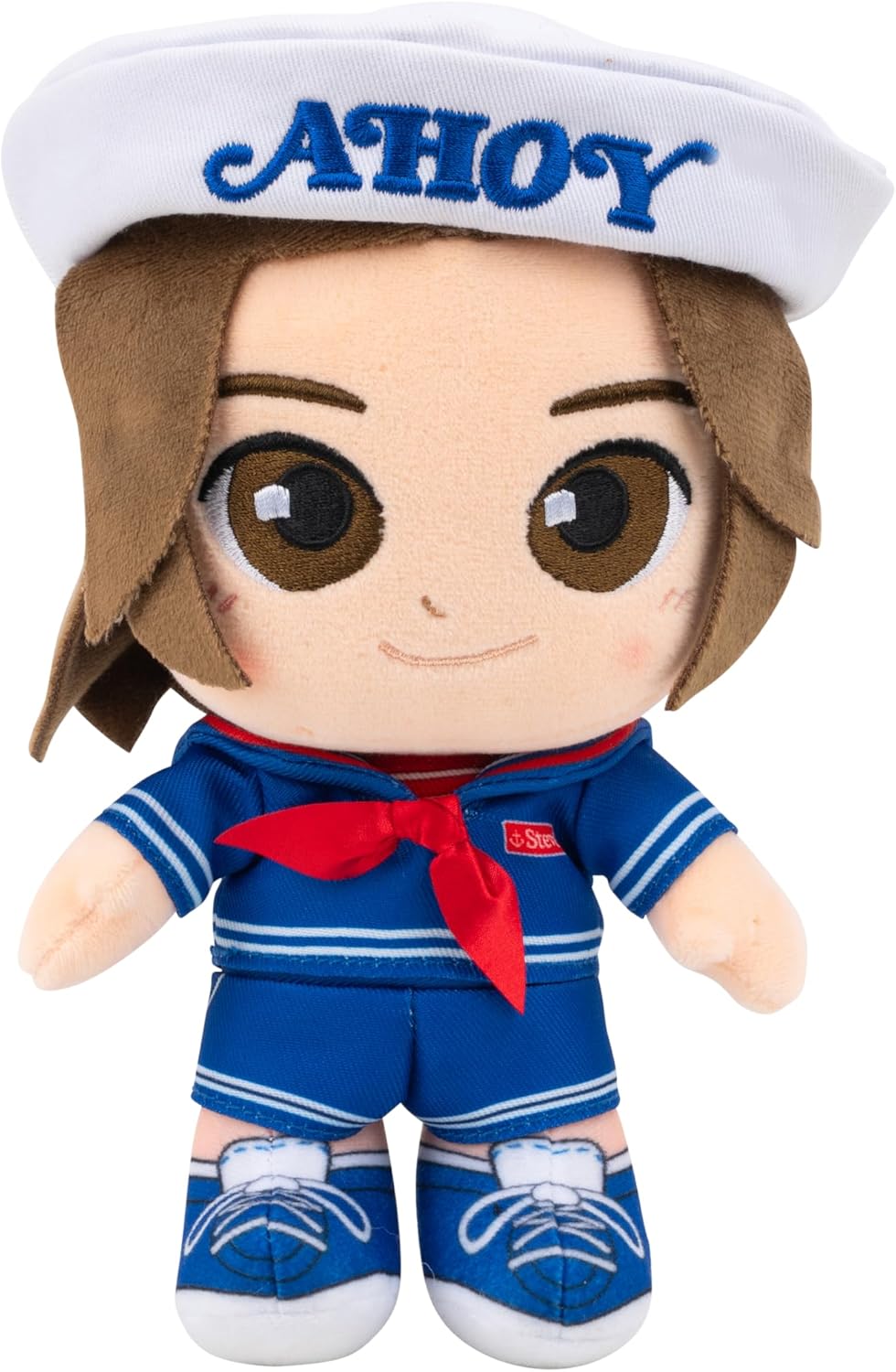 Peluche Stranger Things Steve Harrington Saison 3, 20 cm et broderies spéciales