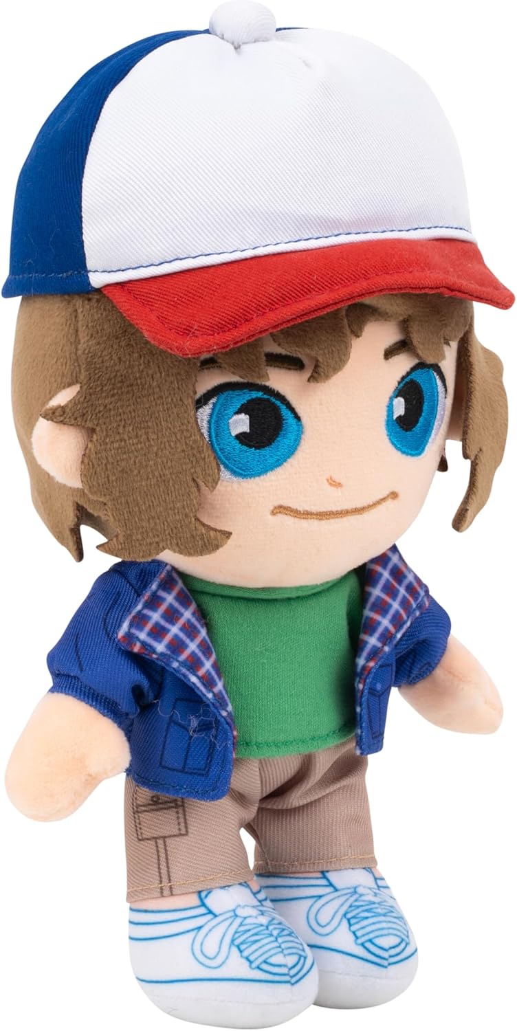 Peluche Stranger Things Dustin Henderson, broderies spéciales 20 cm – Image 2