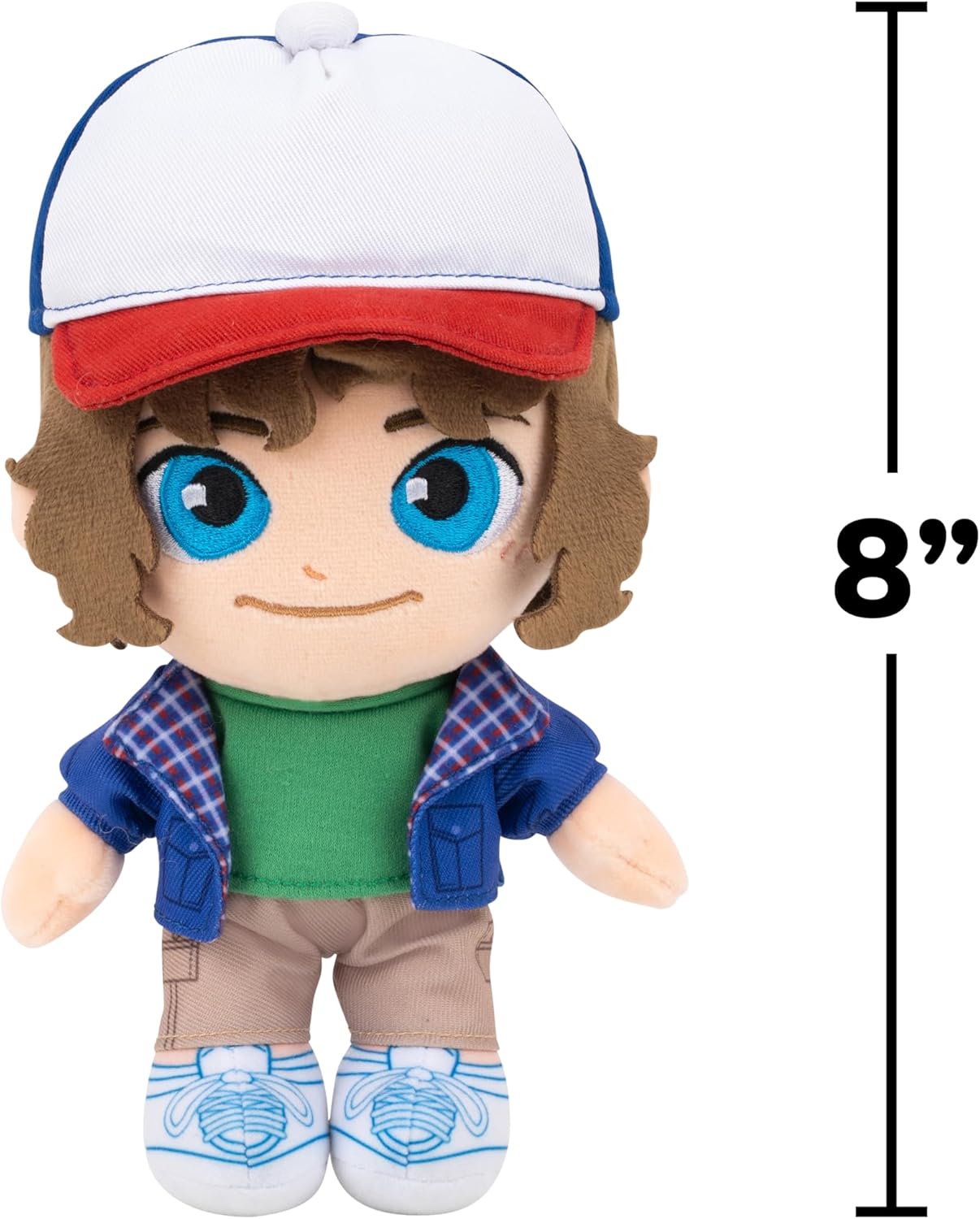 Peluche Stranger Things Dustin Henderson, broderies spéciales 20 cm – Image 4