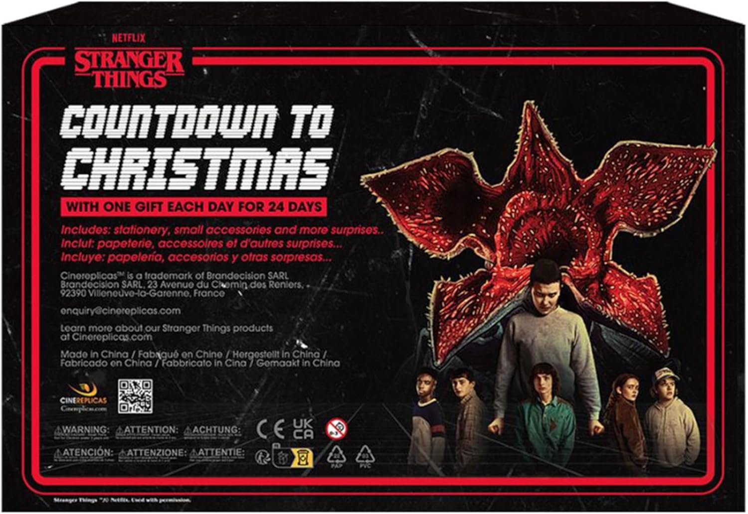 Calendrier de l'Avent Deluxe Cinereplicas Stranger Things – Image 3