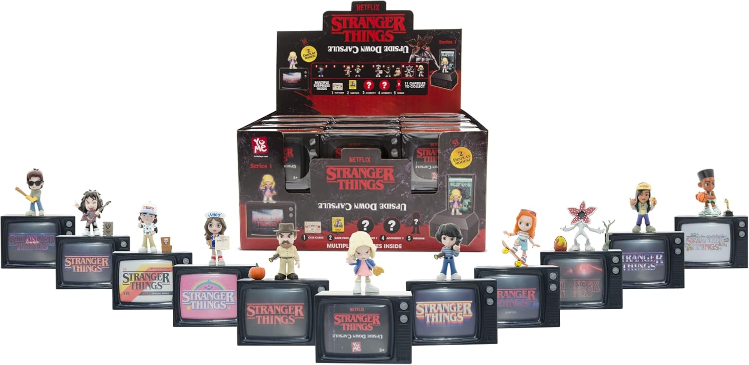 Capsule Upside Down Stranger Things avec figurine surprise 6.5 cm