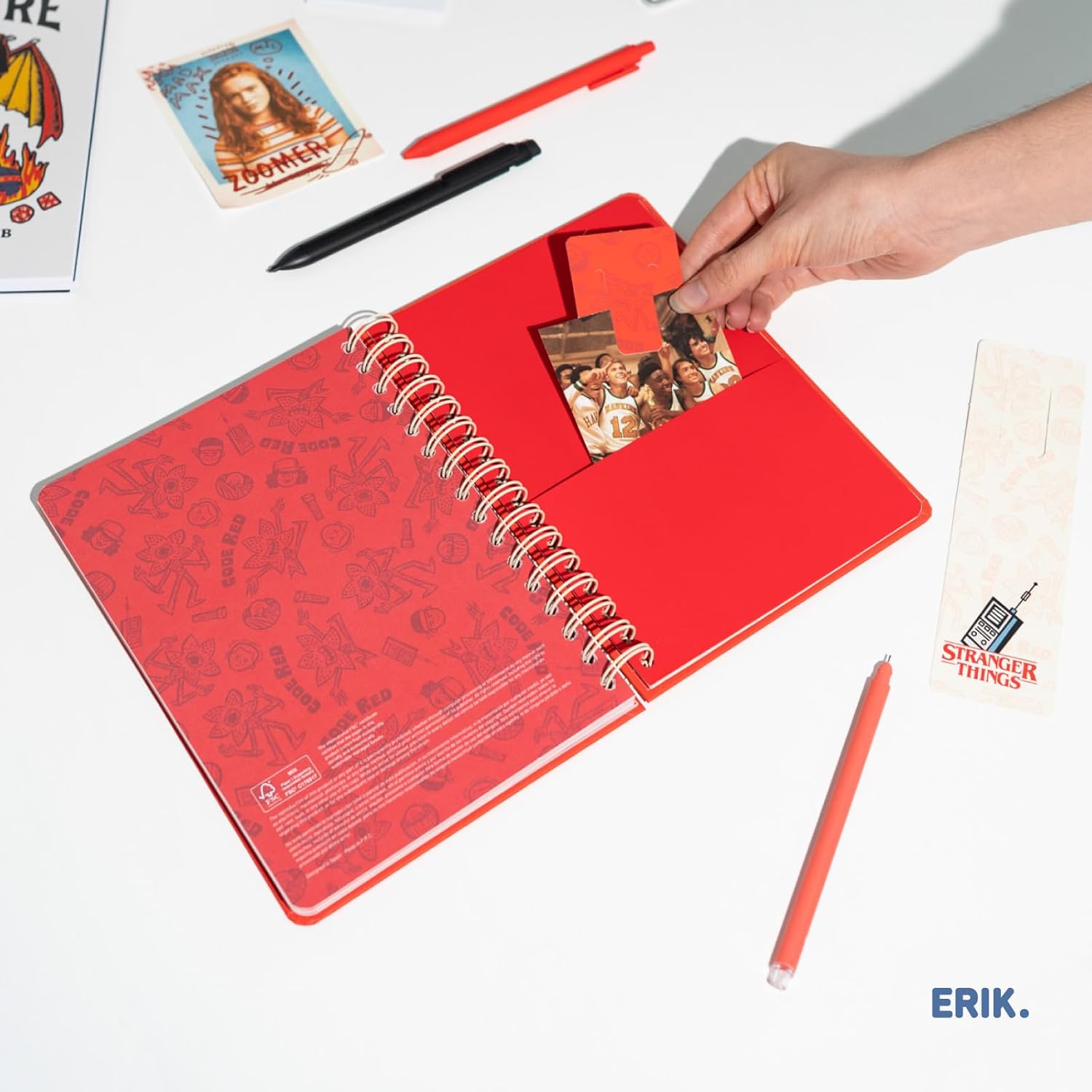 Agenda semainier A5 2025 2026 Stranger Things pour fans d'Eleven – Image 7