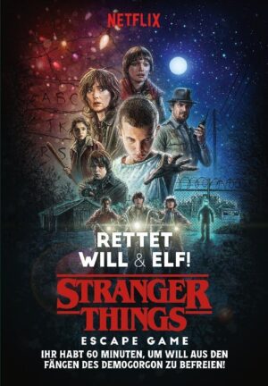 Stranger Things : jeu de puzzle familial, sauvetage de Will et Elf
